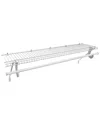 Closetmaid Superslide White Wire Storage Shelf Kit With Closet Rod In White