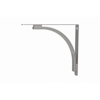 Closetmaid Universal Shelf Bracket In Silver