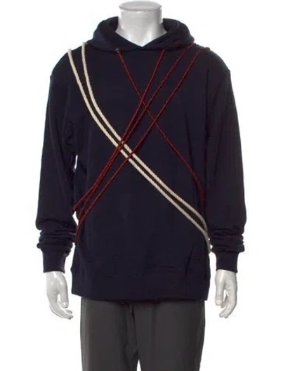 Pre-owned Clot Crew Neck Long Sleeve Hoodie W/ Tags In Blue
