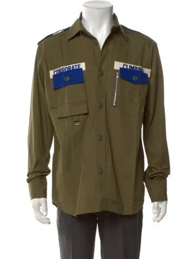 Pre-owned Clot Graphic Print Long Sleeve Shirt W/ Tags In Green
