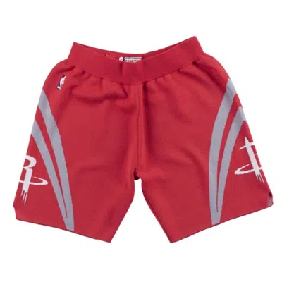 Pre-owned Clot Men's  X Mitchell & Ness Rockets Knitted Shorts In Red