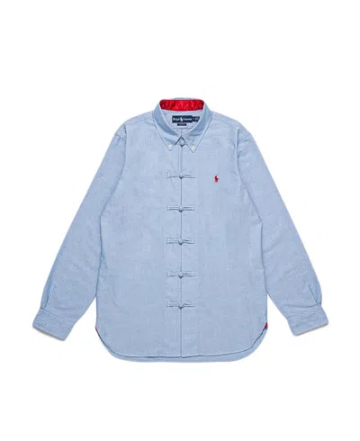 Pre-owned Clot Men's  X Polo By Ralph Lauren Chen Bd Shirt In Blue