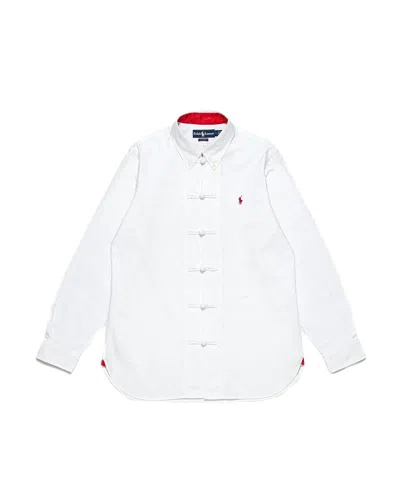 Pre-owned Clot Men's  X Polo By Ralph Lauren Chen Bd Shirt In White