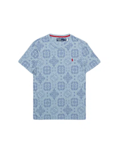 Pre-owned Clot Men's  X Polo By Ralph Lauren Short Sleeve Cn T-shirt In Blue