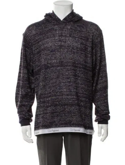 Pre-owned Clot Patterned Crew Neck Hoodie W/ Tags In Purple