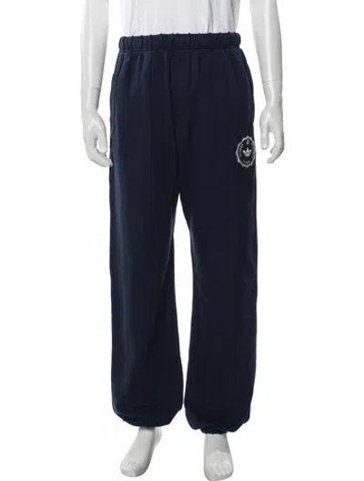 Pre-owned Clot X Adidas Graphic Print Joggers In Blue