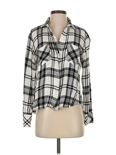 Pre-owned Cloth & Stone 3/4 Sleeve Blouse In Ivory