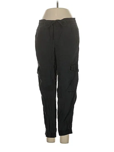 Pre-owned Cloth & Stone Cargo Pants In Black