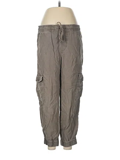 Pre-owned Cloth & Stone Cargo Pants In Gray