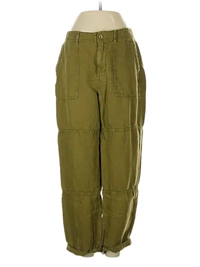 Pre-owned Cloth & Stone Cargo Pants In Green
