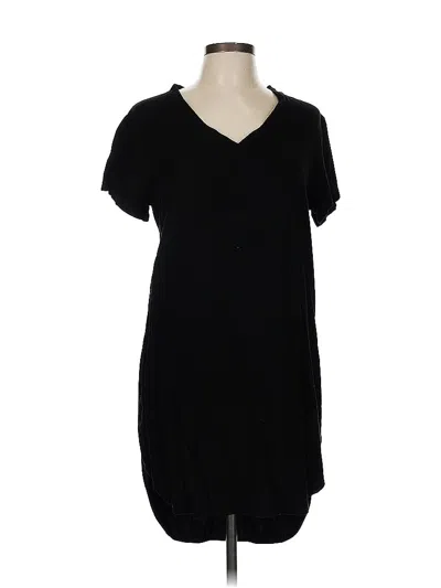 Pre-owned Cloth & Stone Casual Dress In Black