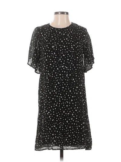 Pre-owned Cloth & Stone Casual Dress In Black