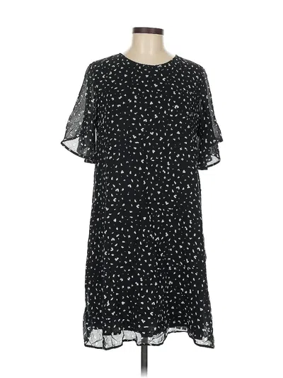 Pre-owned Cloth & Stone Casual Dress In Black