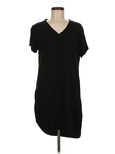 Pre-owned Cloth & Stone Casual Dress In Black
