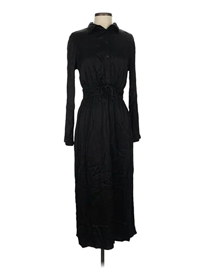 Pre-owned Cloth & Stone Casual Dress In Black