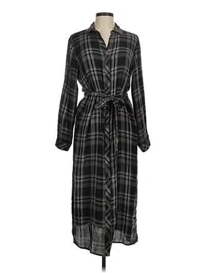 Pre-owned Cloth & Stone Casual Dress In Black