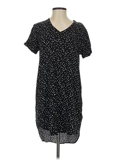 Pre-owned Cloth & Stone Casual Dress In Black