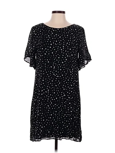 Pre-owned Cloth & Stone Casual Dress In Black