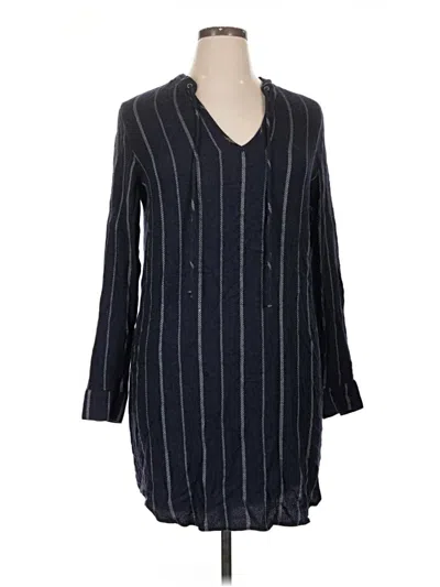 Pre-owned Cloth & Stone Casual Dress In Black