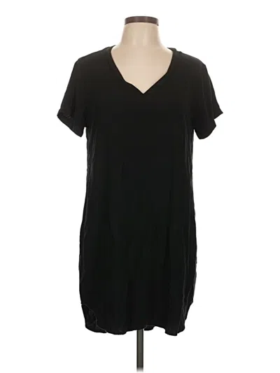 Pre-owned Cloth & Stone Casual Dress In Black