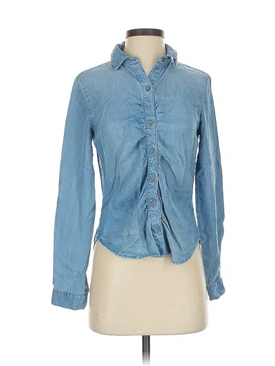 Pre-owned Cloth & Stone Casual Dress In Blue