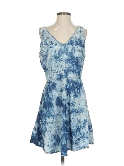 Pre-owned Cloth & Stone Casual Dress In Blue