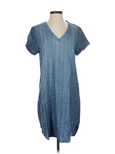 Pre-owned Cloth & Stone Casual Dress In Blue
