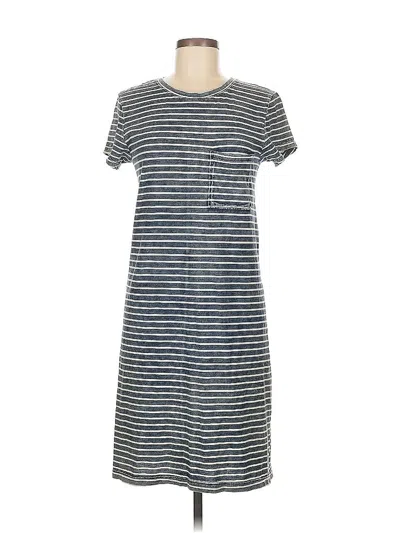 Pre-owned Cloth & Stone Casual Dress In Blue