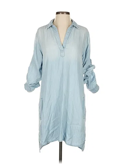 Pre-owned Cloth & Stone Casual Dress In Blue
