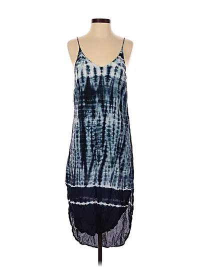 Pre-owned Cloth & Stone Casual Dress In Blue