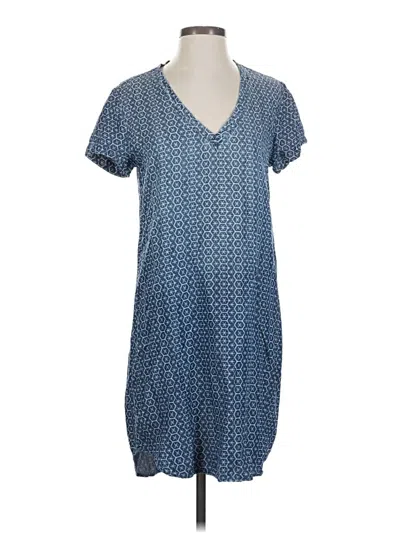 Pre-owned Cloth & Stone Casual Dress In Blue