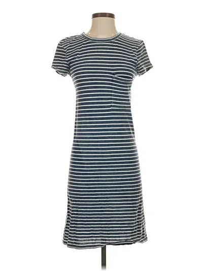 Pre-owned Cloth & Stone Casual Dress In Blue