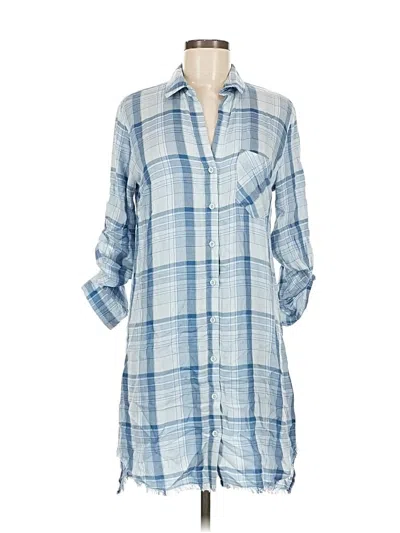 Pre-owned Cloth & Stone Casual Dress In Blue