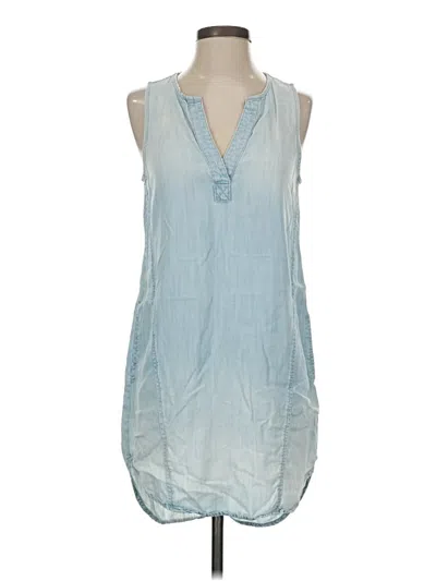 Pre-owned Cloth & Stone Casual Dress In Blue