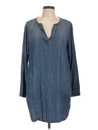 Pre-owned Cloth & Stone Casual Dress In Blue