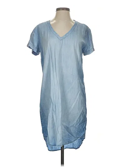 Pre-owned Cloth & Stone Casual Dress In Blue