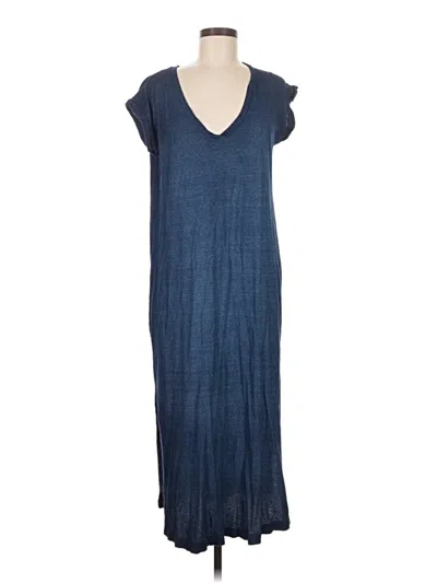 Pre-owned Cloth & Stone Casual Dress In Blue