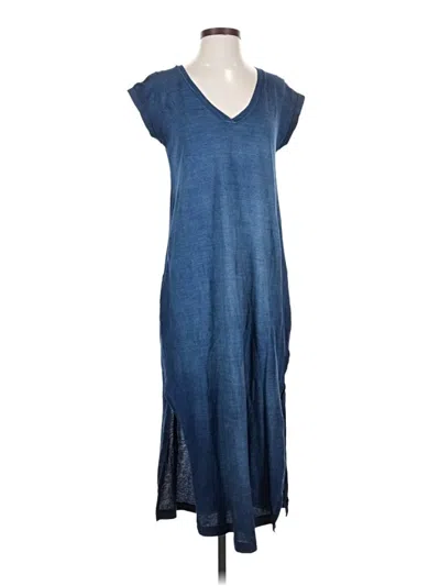 Pre-owned Cloth & Stone Casual Dress In Blue