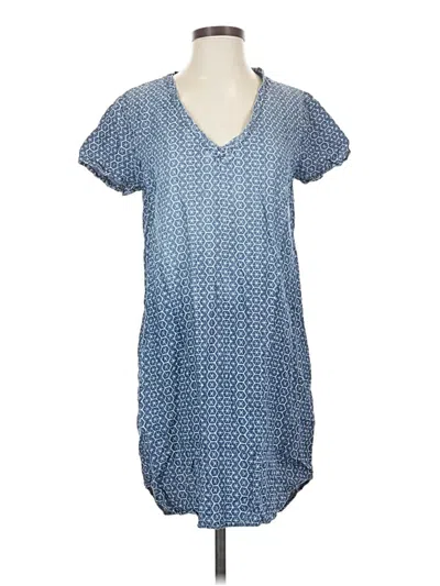 Pre-owned Cloth & Stone Casual Dress In Blue