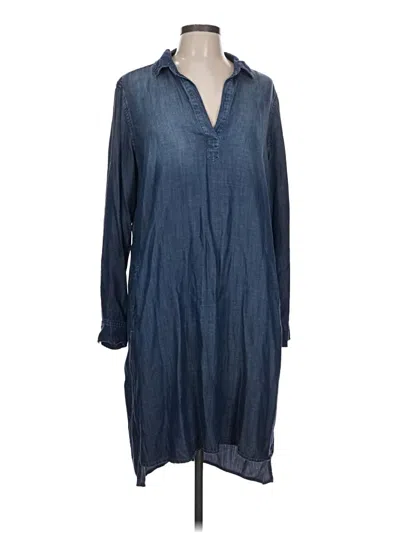 Pre-owned Cloth & Stone Casual Dress In Blue