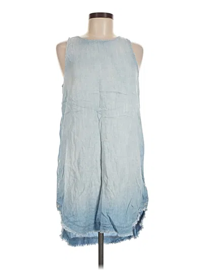 Pre-owned Cloth & Stone Casual Dress In Blue