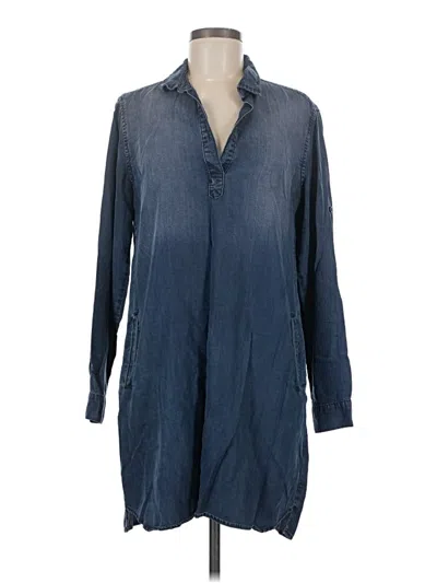 Pre-owned Cloth & Stone Casual Dress In Blue