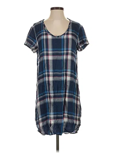 Pre-owned Cloth & Stone Casual Dress In Blue
