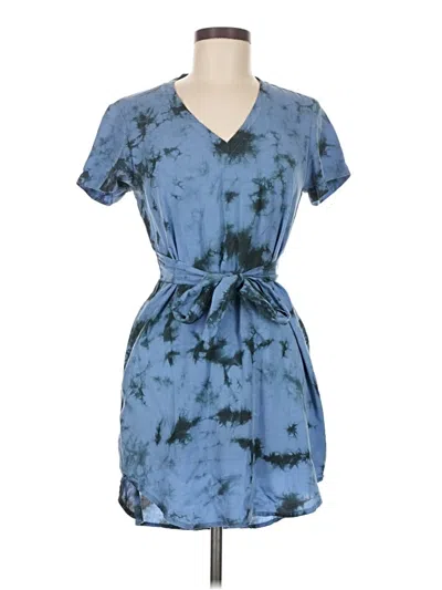 Pre-owned Cloth & Stone Casual Dress In Blue
