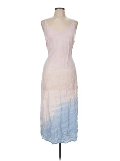 Pre-owned Cloth & Stone Casual Dress In Blue