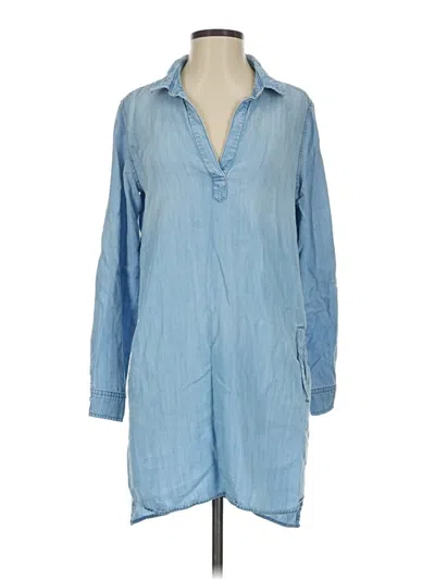 Pre-owned Cloth & Stone Casual Dress In Blue