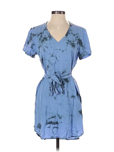 Pre-owned Cloth & Stone Casual Dress In Blue