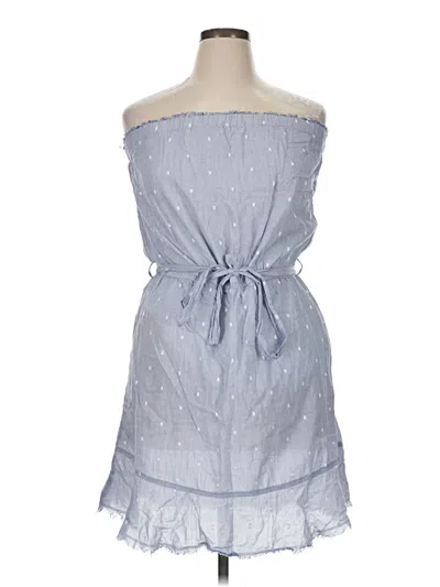 Pre-owned Cloth & Stone Casual Dress In Blue