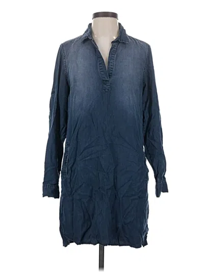Pre-owned Cloth & Stone Casual Dress In Blue