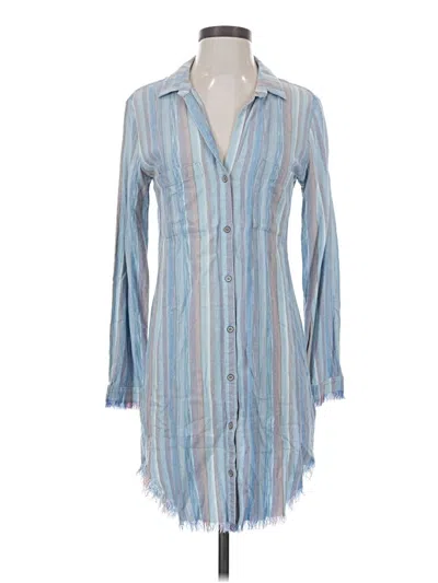 Pre-owned Cloth & Stone Casual Dress In Blue